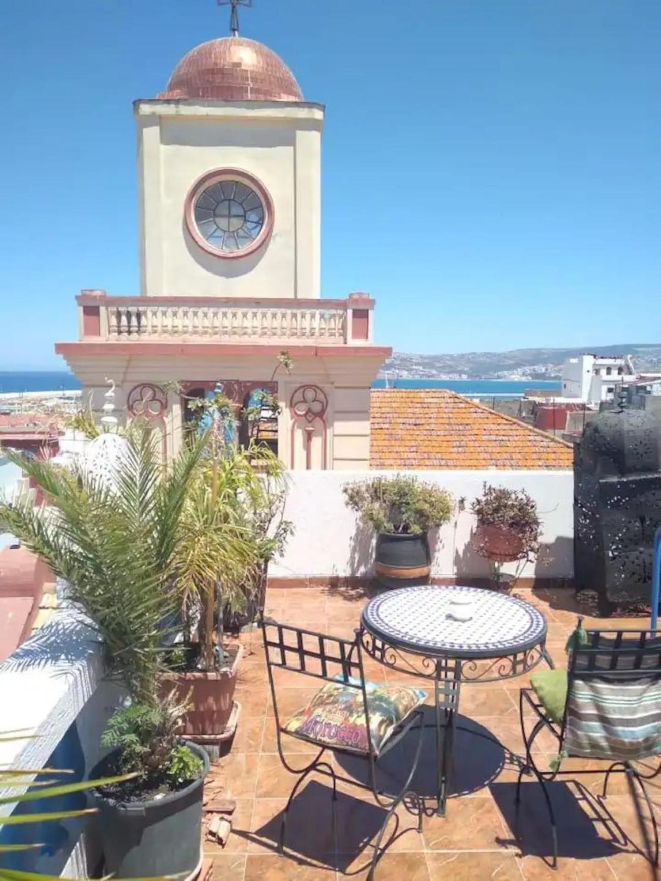 Tangier Medina Roof Top Apartment With Ocean Views Esterno foto